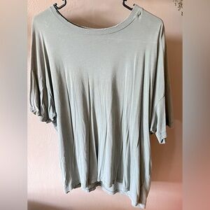 aerie | real soft oversized distressed tee